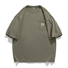 단톤반팔 오버핏 남자 티셔츠 3종 컬러 빈티지 B1