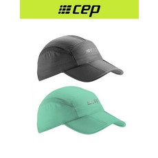 [CEP] CEP_액세서리_러닝 캡_블랙 민트 (2색상) 남녀공용 스포츠 모자, 블랙