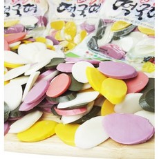 오색 떡국떡 국산 우리쌀 100%, 1세트, 1.2kg
