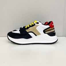 굿템즈 20FW 버버리 8027350 A7026 벨크로 로우탑 스니커즈