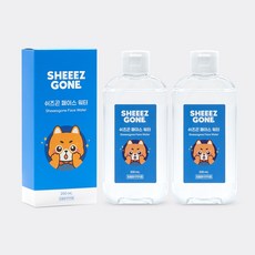쉬즈곤 페이스워터 200ml 2개 반려동물 강아지 고양이 눈 귀 입 올인원 세정제