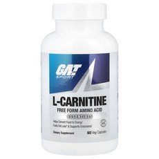 GAT L 카르니틴 아미노산 유리형 베지 캡슐 60정, 1개, 기본