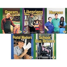 AR 2점대 AR 3점대 Community Helpers B 어린이 직업 사회과학 AR도서 IB도서 논픽션 영어책 원서, D. Postal Workers
