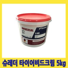 한경공구 슈레더 유니버셜 타이어 비드 크림 왁스 윤활제 구리스 5kg, 1개