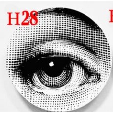 포르나세티 인테리어 소품 접시 거실 벽장식 테이블 유럽식 플레이트, H28
