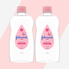 존슨즈 베이비 오일 500ml 2개