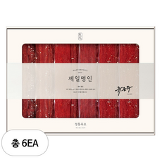 CJ제일제당 제일명인 정통육포 2호 추석세트, 300g, 6개