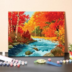 윤슬유화그리기