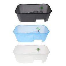 QDY 파충류 테라리움 거북이 먹이 탱크 개구리 뱀 Vivarium, 1개
