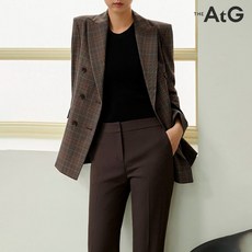 엣지가을체크더블자켓WXJK6G01