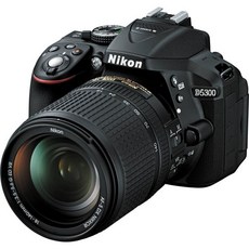 니콘 D5300 24.2MP CMOS 디지털 SLR 카메라 1855mm f3.55.6G ED VR II 오토 포커스SDX NIKKOR 줌 렌즈 레드, Black_w/ 18-140mm | Base - d5300