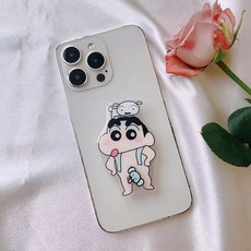 (1+1)스멜모리 핸드폰 귀여운 캐릭터 아크릴 팝톡 스마트톡, 1개, 작은코끼리