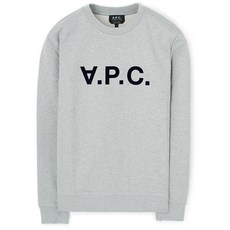 [아페쎄] 22FW VPC 로고 맨투맨 그레이 COECQ H27378