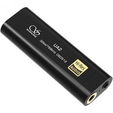 SHANLING UA2 휴대용 헤드폰 앰프 소형 USB DAC 밸런스드 고해상도 지원 32비트768kHz 및 DSD512 출력 3.5mm2.5mm 휴대폰플레이어닌텐도 스위치노트, Black - 샨링ua2