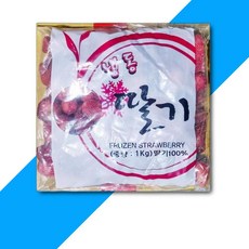 대정 딸기 1KGx10개 냉동딸기 디저트용딸기 식자재 식자재용품, 10개