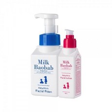 밀크바오밥 베이비키즈 페이셜폼 300ml+키즈 페이셜 로션 100ml