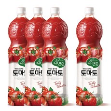 토마토 주스 1.5L x 12개 꽈추형 자연은 토마토주스