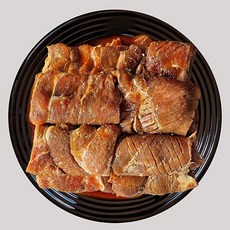 대원푸드 수제 돼지갈비 양념 목살구이(뼈) 3.5kg (10대 10인분), 1