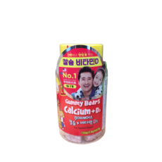 릴크리터스 꾸미베어스 칼슘+비타민D3 2.6g x 60개(156g) 1개입, 1개입 x 2.6g x 60개