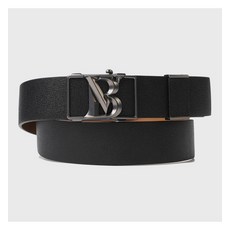 베노베로 (베노베로) 소가죽 흑사틴 로고 자동 벨트 black (BJF1ACB1261K1) (BJF1ACB1261K1)