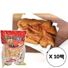 삼아 오리훈제 완포 900g (냉동), 10팩