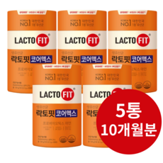 [대용량 벌크구성] 락토핏 코어맥스 LACTOFIT 락토픽 유산균 아연 30억, 600g, 1세트