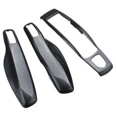 자동차 키 케이스 Funda de llave inteligente para control remoto de coche cubierta Fob para Porsche Macan, 글로스 그레이