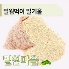 [밀웜마을] 밀기울 대용량 20kg (국내생산우리밀/일반밀), 1개, 일반밀