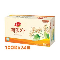 1 [대량구매] 동서 메밀차 100티백 (150g) x 24개 에프터눈티 모에모에큥 사무실 자취템, 23개