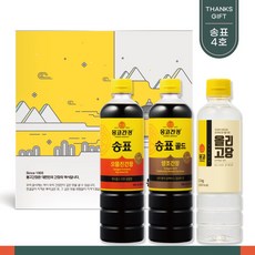 몽고간장 송표 4호 선물세트