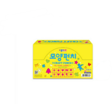 종이나라 모양펀치 중 10종 세트, 5세트, 2cm 10종