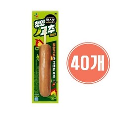 CJ제일제당 맥스봉 청양 고추후랑크 80gx 40개, 80g