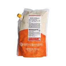 태원 화이트스파게티소스 2kg 냉장제품 파스타 카르보나라, 1개