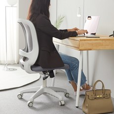 더자리체어며칠 더자리체어 책상의자 학생의자 스테이 시리즈 화이트바디 기본타입 어반그레이
