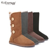 EVERUGG 에버어그 버튼 어그 톨 부츠 생활방수 4컬러