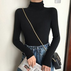 헤볼튼 보들 스판 롱슬리브 목폴라