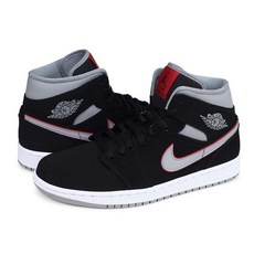 나이키 조던 윈드스톰 다크그레이 패션 하이탑 운동화 AIR JORDAN AIR JORDAN 1 MID BLACK GREY