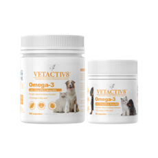 벳액티브8 오메가3 360캡슐 벳엑티브8 캡슐형 강아지오메가3, 1개, 기본