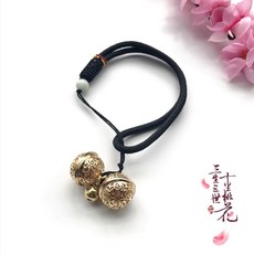 삼생 삼세십리 복숭아 방울 꽃 발찌 화이트 봉구 딜리제 바톤 팔찌 동화제군 신물