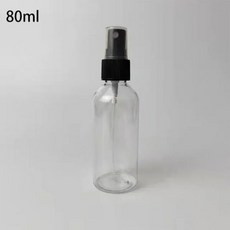 260706 휴대용 스프레이 병 물 로션 에센스 리필 가능 소형 여행 플라스틱 청소 핸드 60-300ml, Style C-80ml, 1개