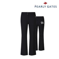 파리게이츠 골프 pearlygatesgolf여성 플렉스핏 팬츠 P522B3PT981_BK, 001, BK, 1개