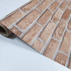 데코미 포인트 시트지 일반시트지, STONE-101(샤론스톤파벽돌)