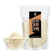 분리대두단백 식물성 단백질 1+1 프로틴 보충제, 1개, 1kg