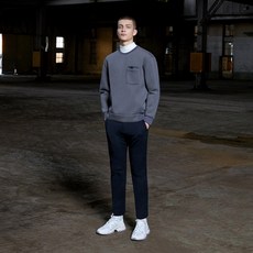 마인드브릿지 남성 나일론 폴리 사방스판 소재 편안한 착용감 은은한 조직감의 고급스러운 트리코트 원단 깔끔한 외관 따듯한 기모 겨울신상 크롭 테이퍼드핏 테크저지 밴딩 슬랙스 팬츠