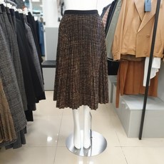 에이비에프지 20F/W 두가지컬러의 다른 패턴 여성스런플리츠 스커트