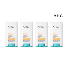 A.H.C 내추럴 퍼펙션 프레쉬 선스틱 SPF50+ PA++++, 17g, 4개