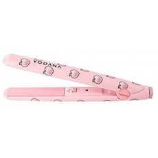VODANA 포켓 미니 플랫 아이언 0.6 인치 자유 전압 휴대용 세라믹 스트레이트 너 여행용 헤어 스트레이트 닝 다리미 파우치 포함, 단일상품