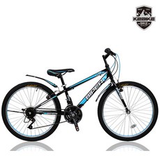 K2BIKE MTB자전거 메커드24GS 24인치 21단, 메커드GS 24인치 블랙+스카이 미조립+소형공구