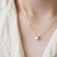 골든듀글리터링러브목걸이