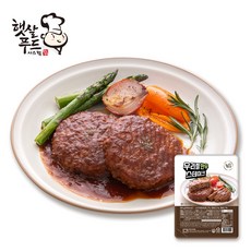 [햇살푸드] 우리쌀한우스테이크 (160g), 20개, 160g